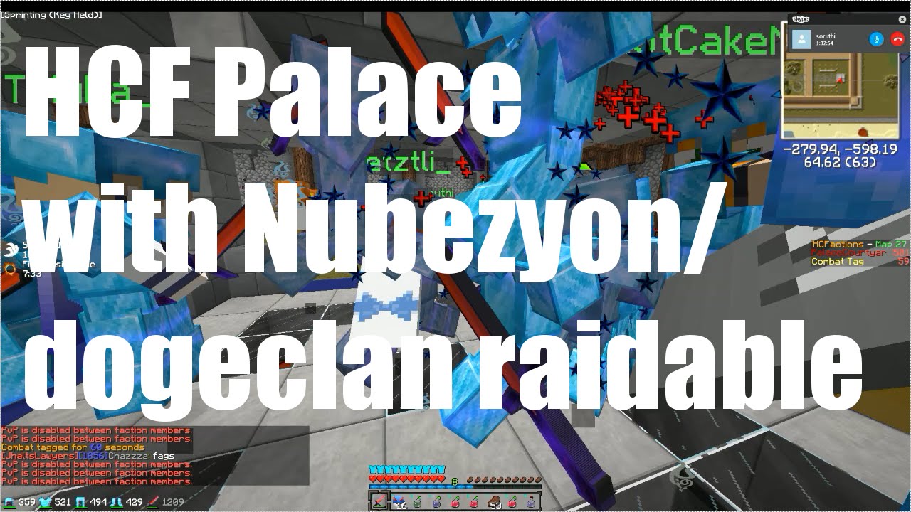 HCF : Palace with Nubezyon + dogeclan raidable