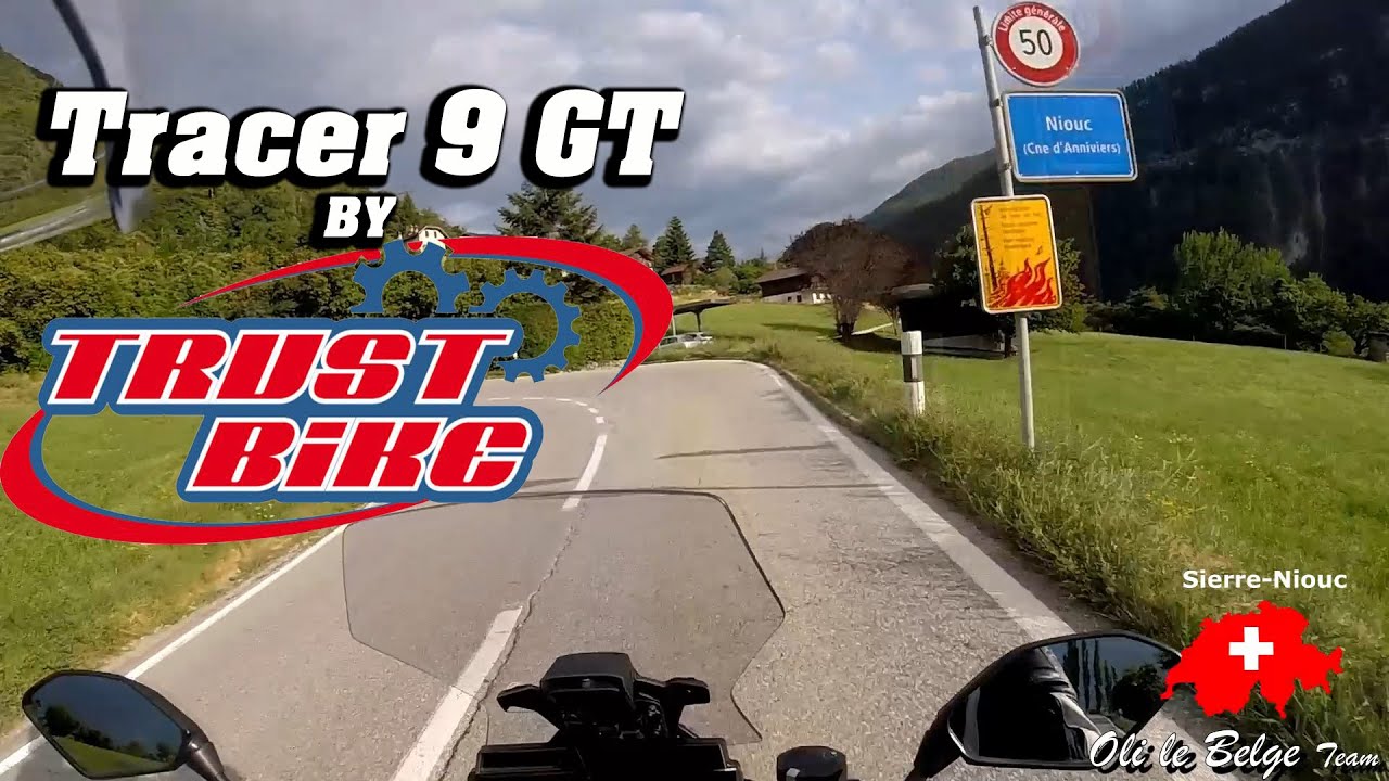 Yamaha Tracer 9 GT 2023, l'essai dans le Val d'Anniviers #yamaha #yamahatracer9gt #olilebelge