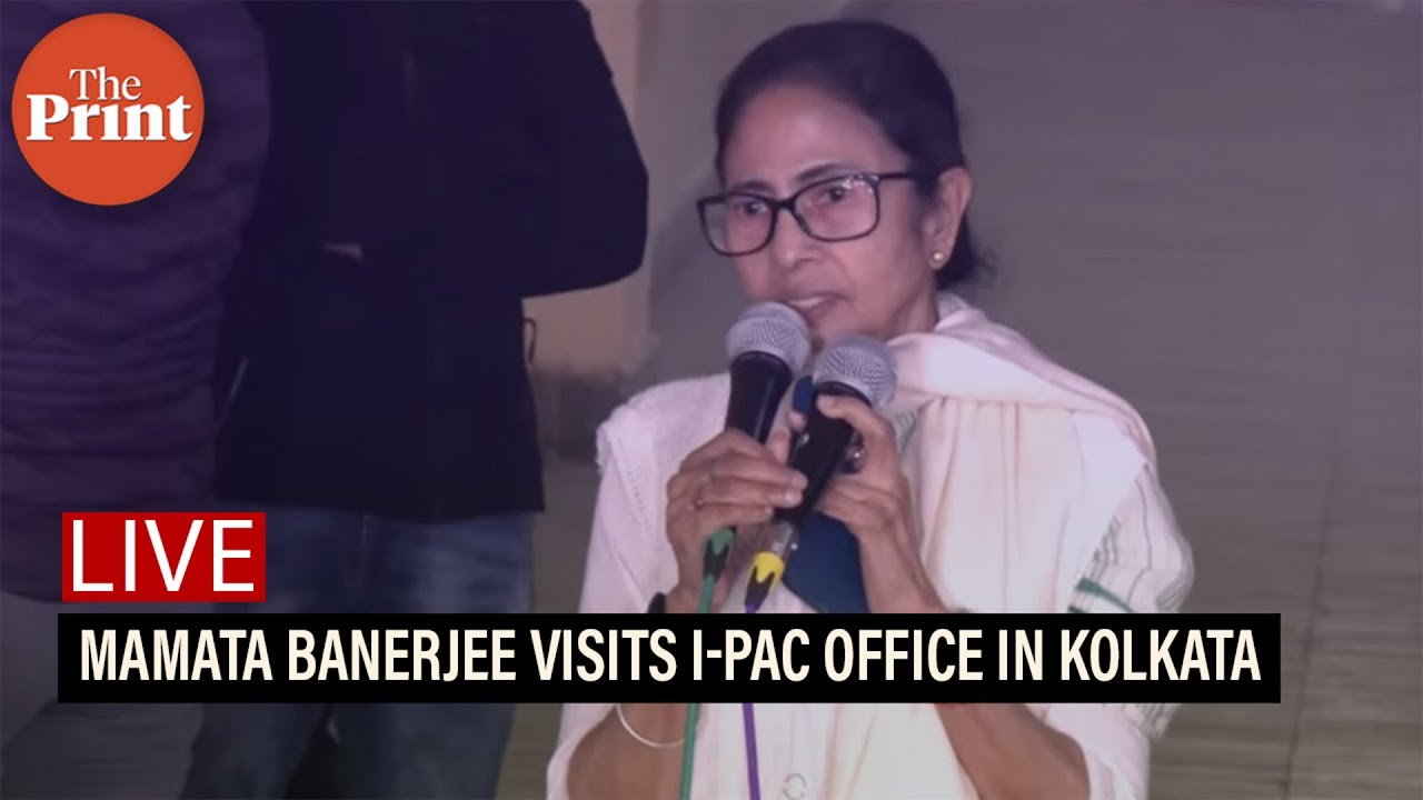 LIVE: West Bengal CM Mamata Banerjee visits I-PAC office in Kolkata