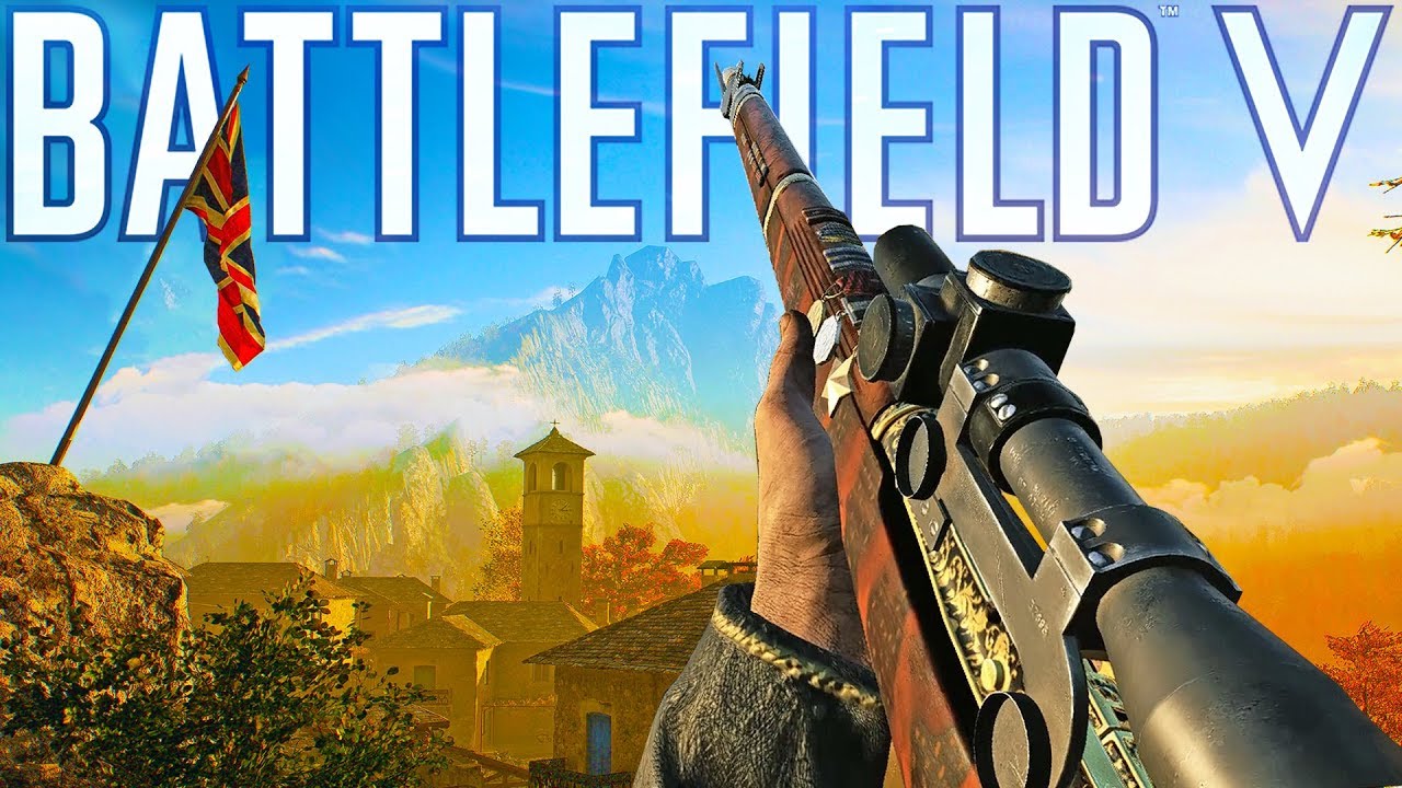 Sniping is EASY on Marita 🗺️ New Map Battlefield 5