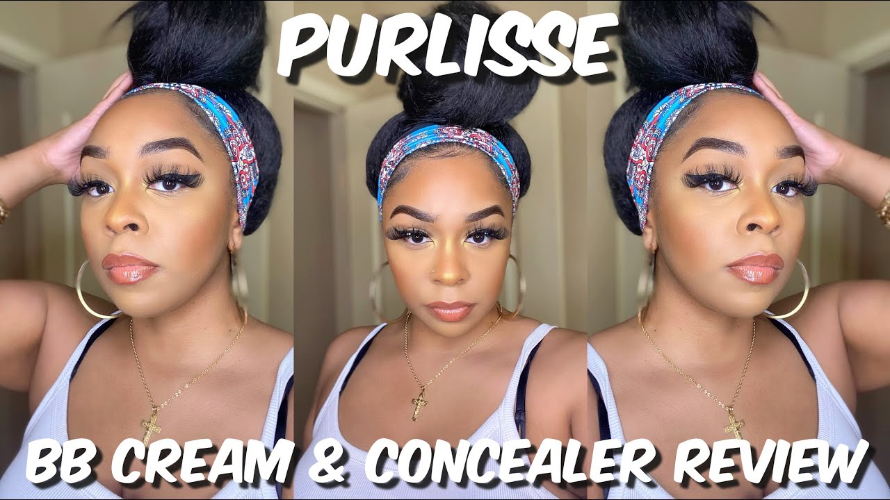 PURLISSE AGELESS GLOW SERUM BB CREAM SPF 40: TAN DEEP & PERFECT GLOW BB CONCEALER: TAN REVIEW