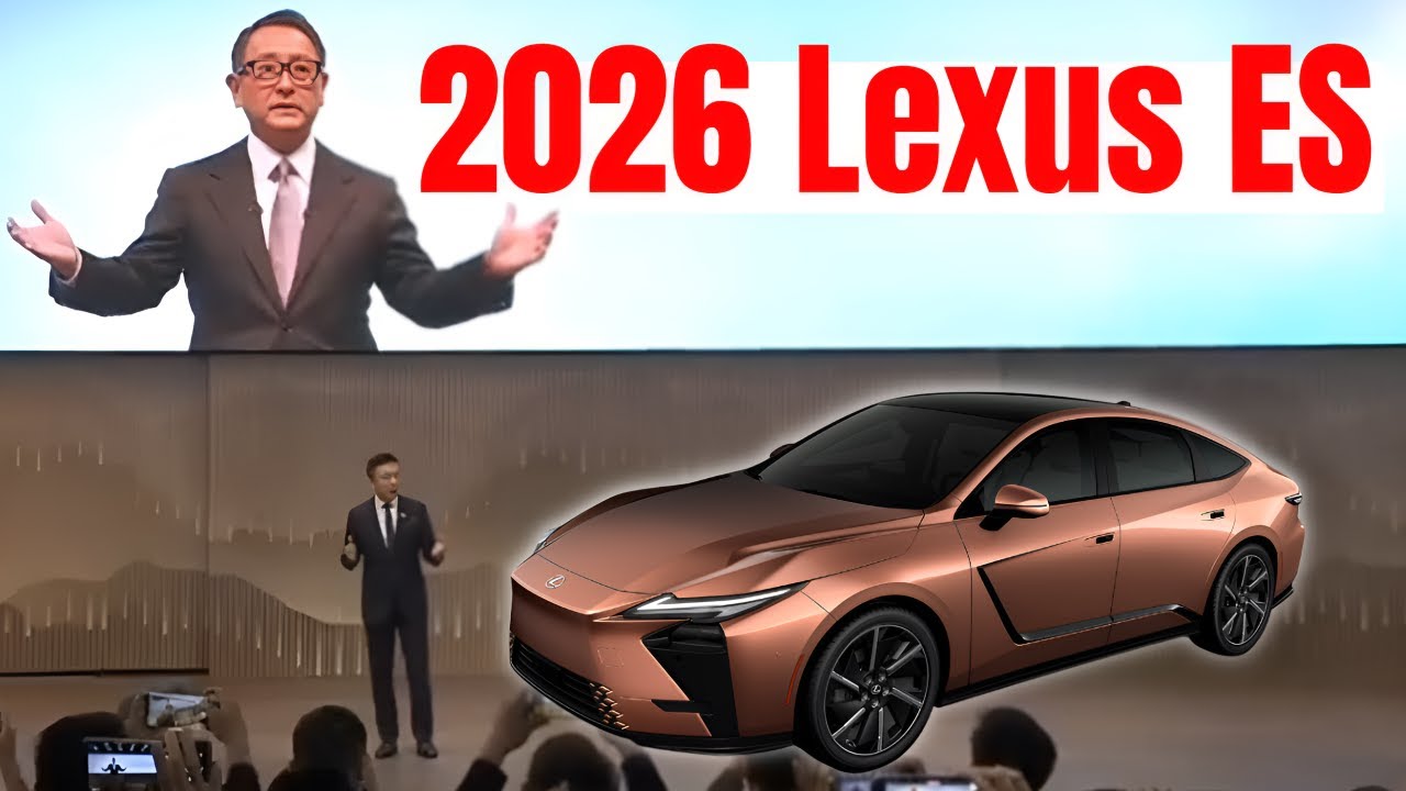 2026 Lexus ES Breaks Cover: Bold Design, EV Power, And Major Tech!