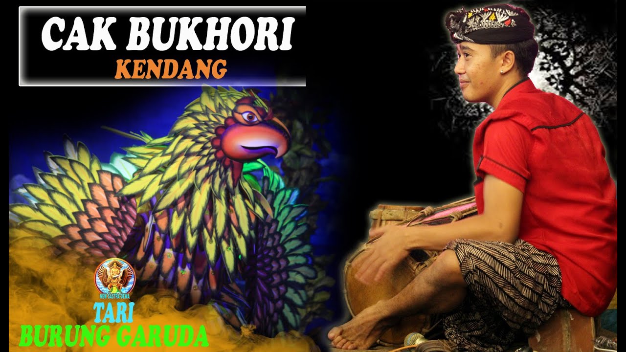 Cak BUKHORI Kendang iringi TARI BURUNG GARUDA Janger New Sastra Dewa