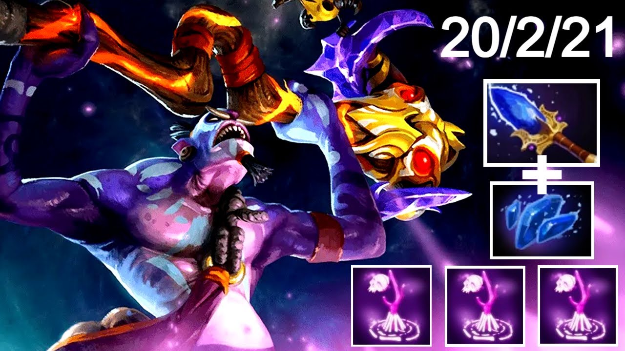 WITCH DOCTOR патч 7.35b дота 2. Қазақша дота 2. Ең мықты саппортардың бірі)))