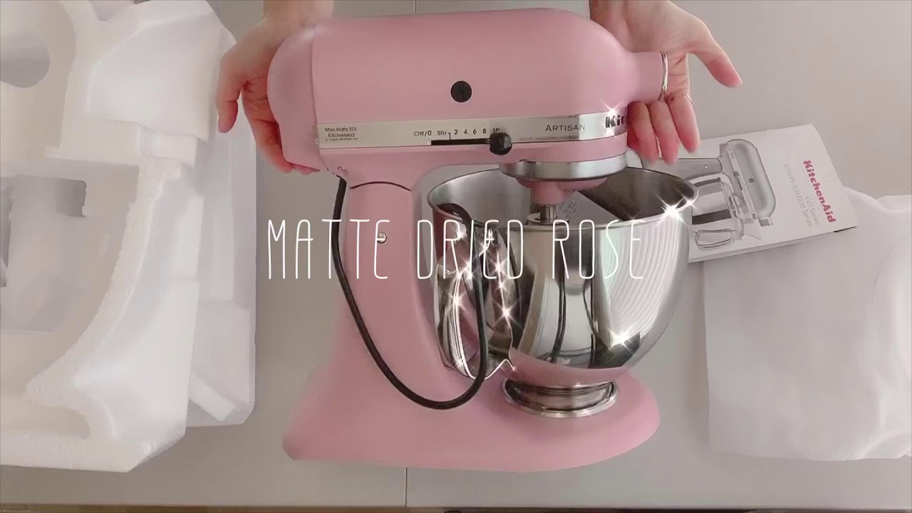 [Unboxing] KitchenAid Artisan Stand Mixer💕 키친에이드