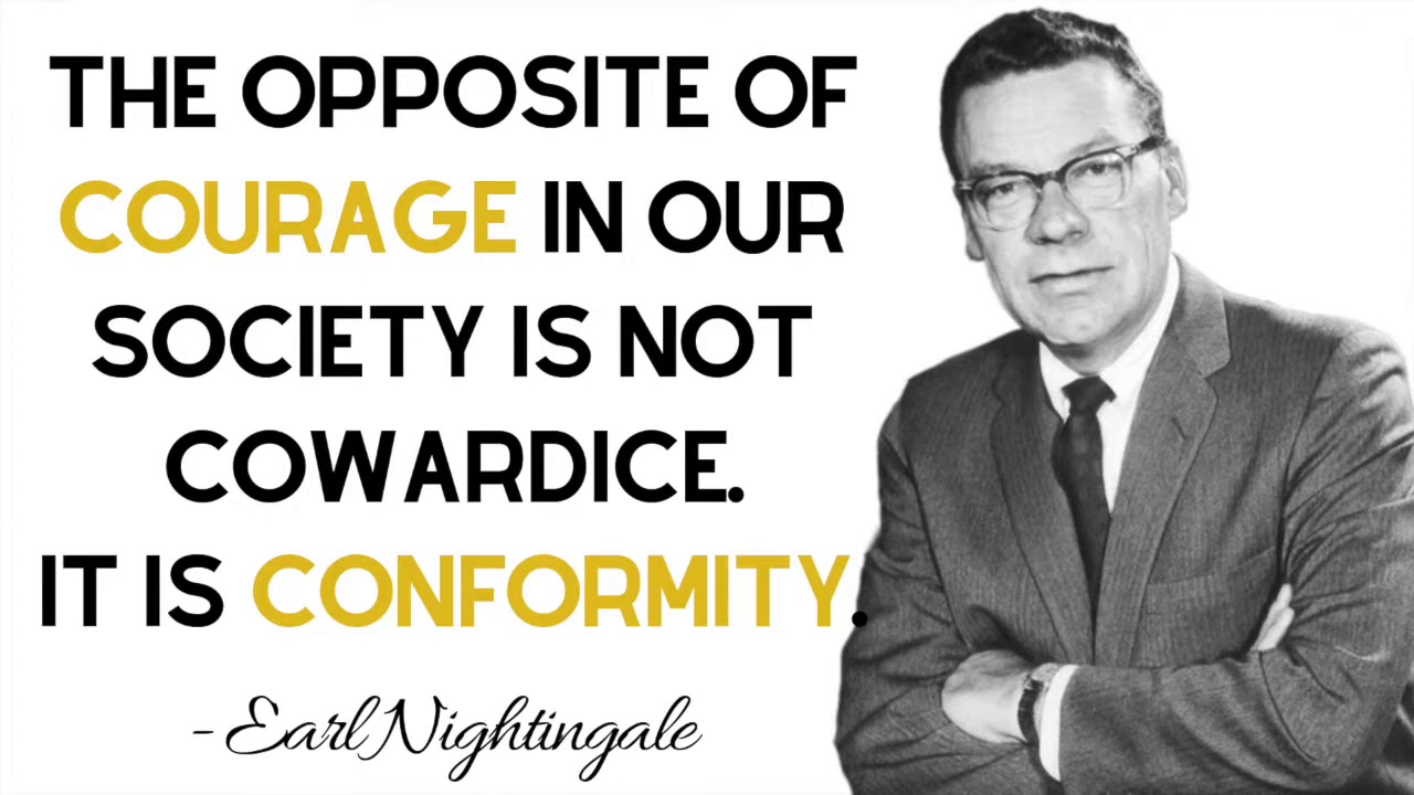 STOP CONFORMING Earl Nightingale On How The Top 5 Succeed In Life mp4