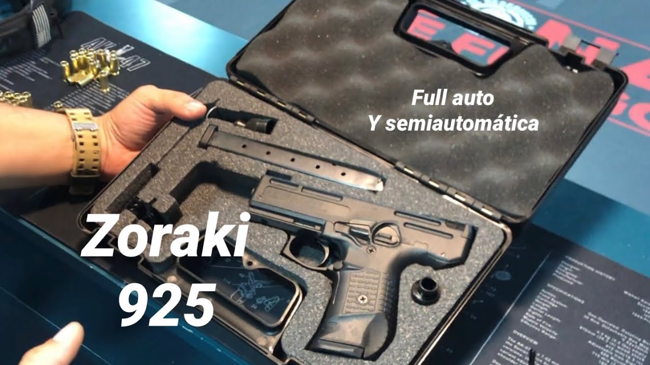 Subametralladora Zoraki 925 Traumática