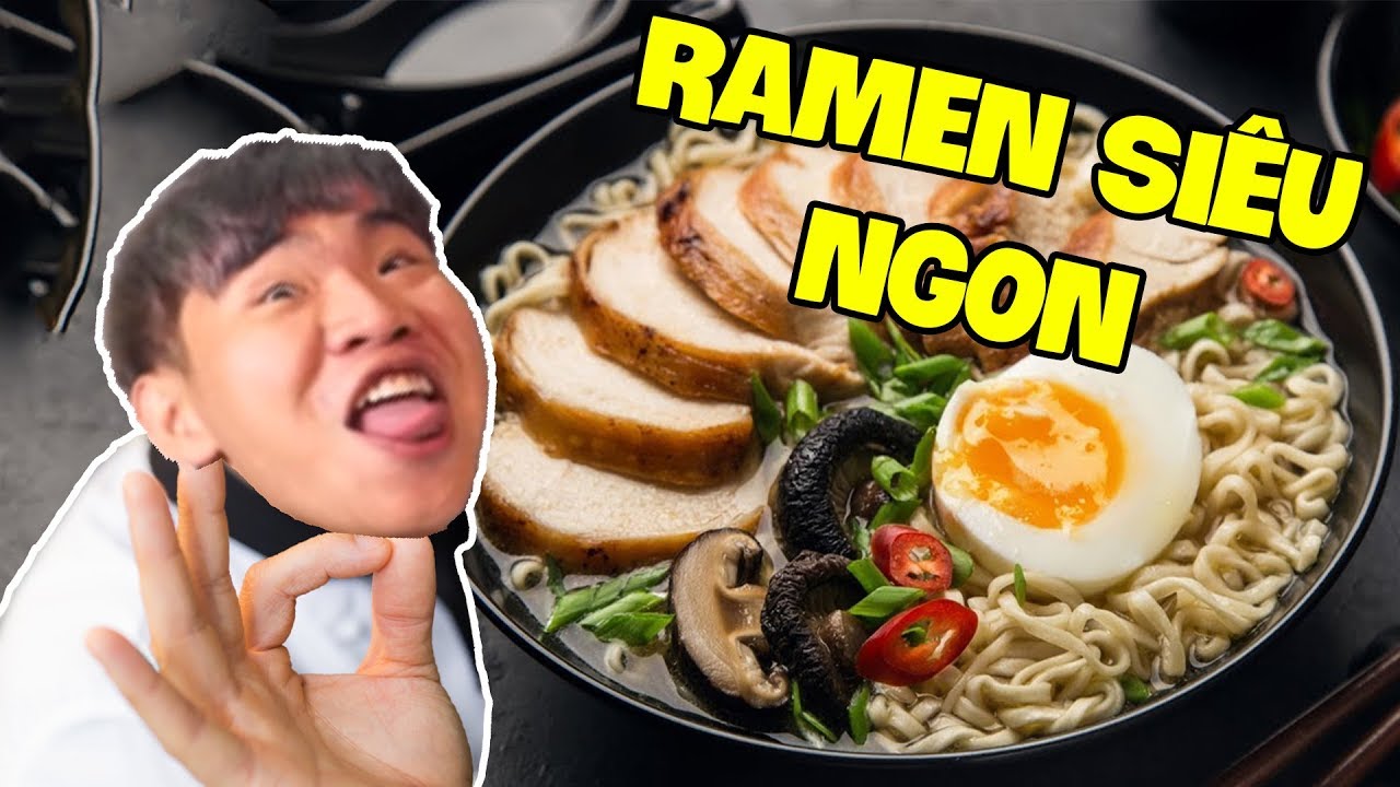 C&Ugrave;NG BURON HỌC C&Aacute;CH L&Agrave;M M&Igrave; RAMEN NHẬT BẢN - BURON REACTION