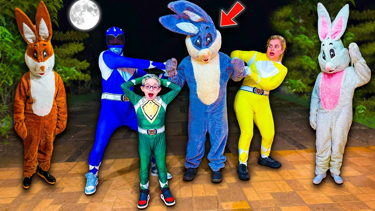 O COELHO MALVADÃO - POWER RANGERS vs OS COELHÕES!! QUEM SÃO ELES? - Parte 3