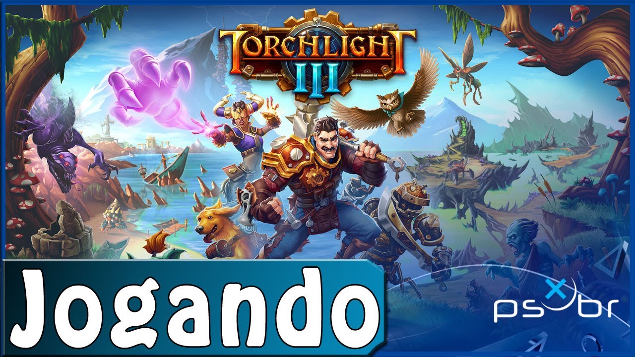 Torchlight III (PS4) - Gameplay - Primeiros 47 Minutos - Legendado PT-BR