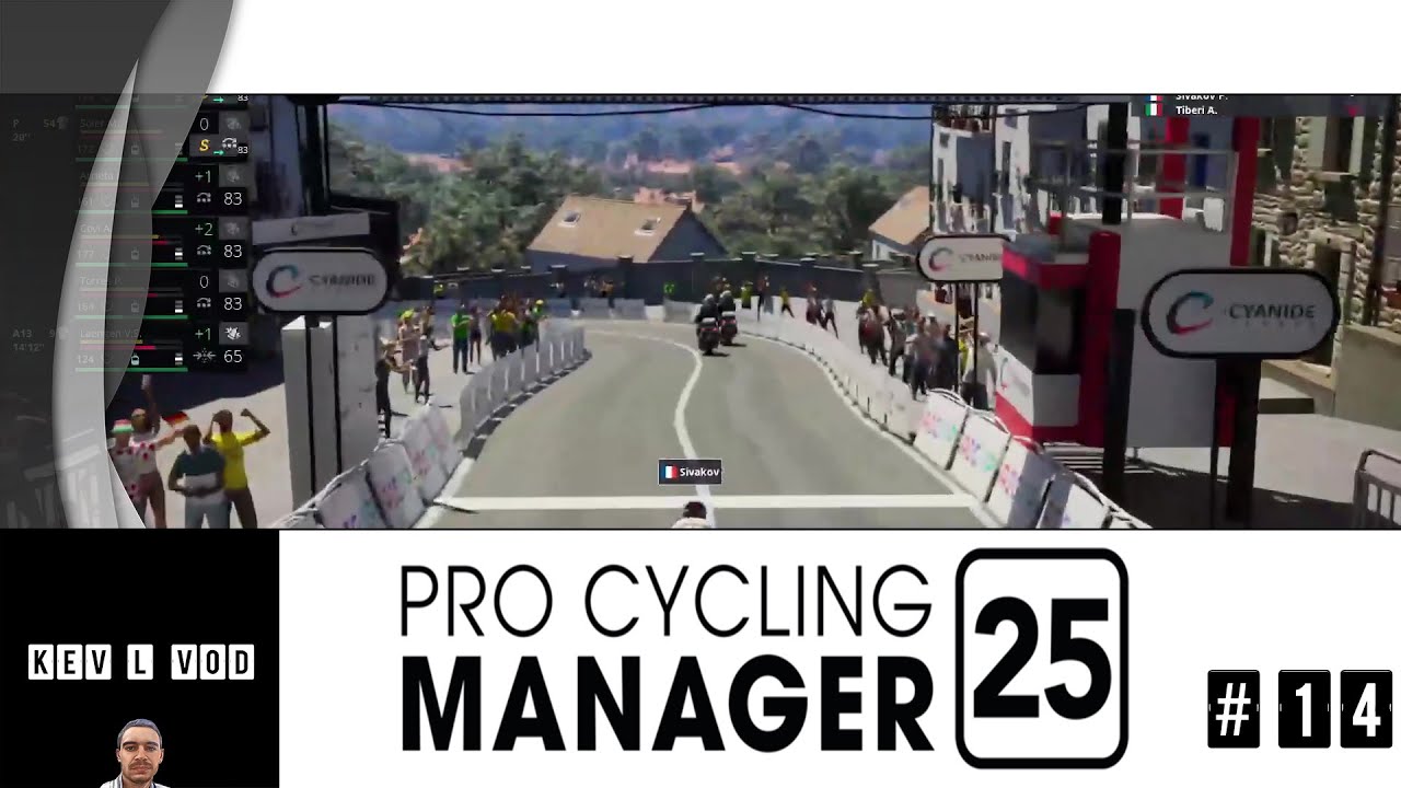 3 étapes 3 victoire #14 | Pro Cycling Manager 25