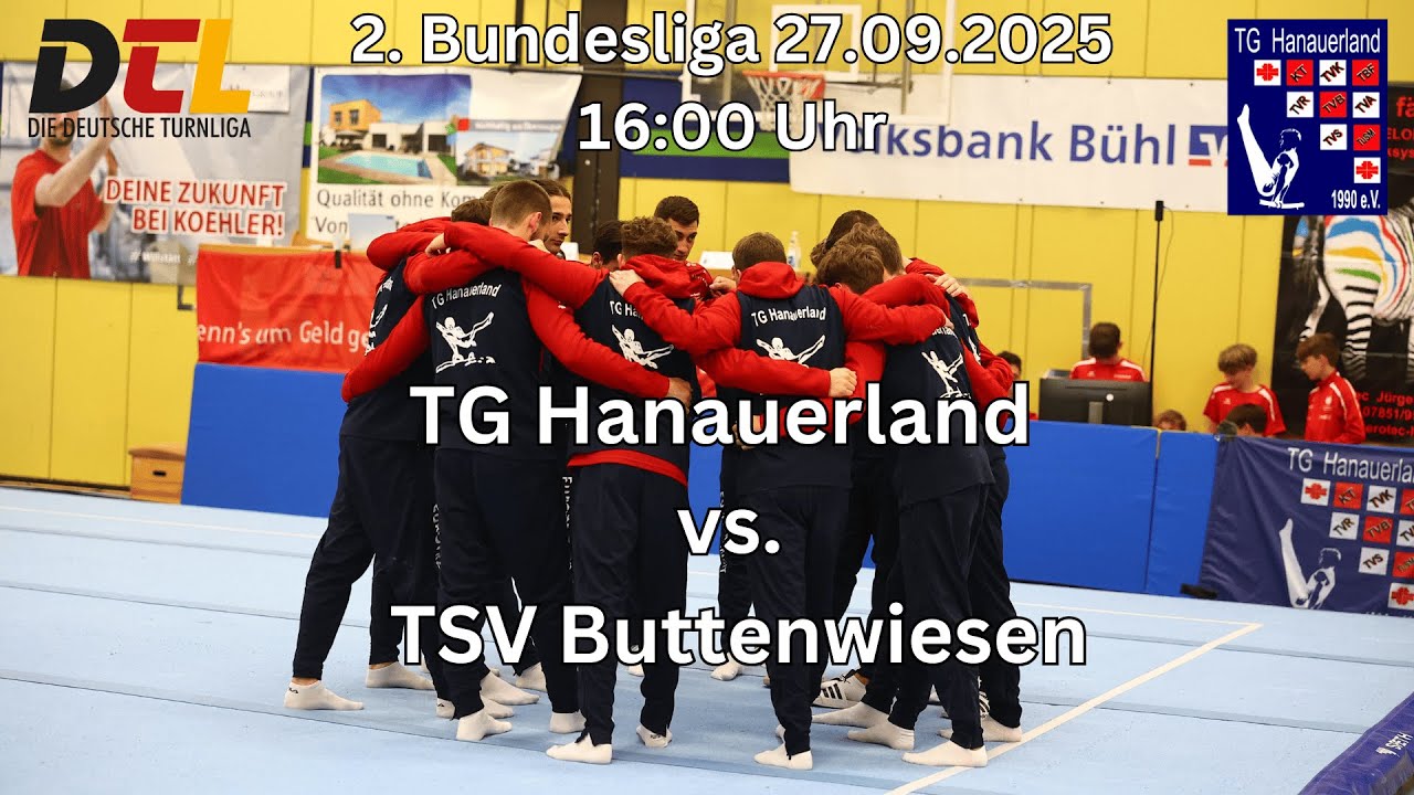 Kunstturnen 2. Bundesliga S&uuml;d - TG Hanauerland vs. TSV Buttenwiesen