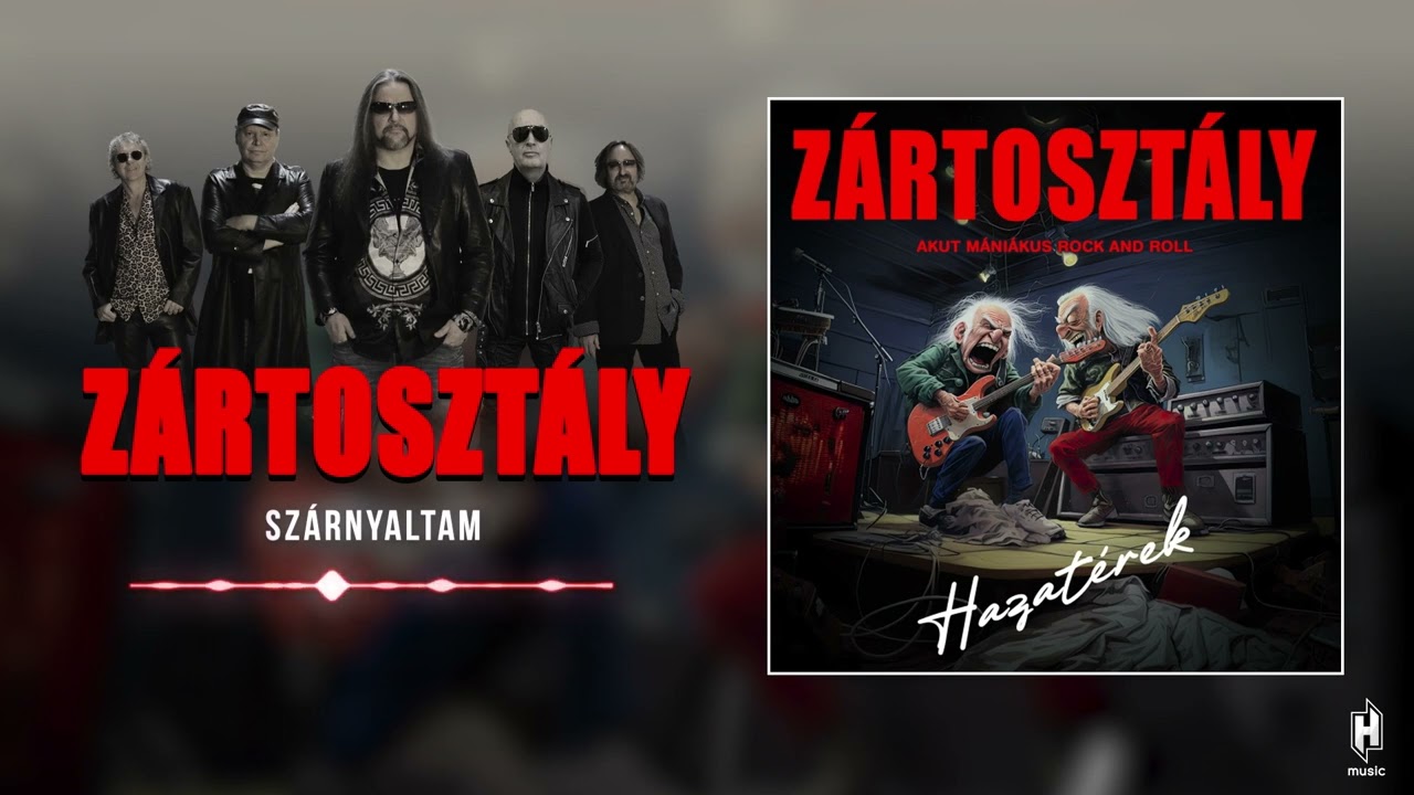 Zártosztály - Szárnyaltam (hivatalos szöveges video / official lyric video)