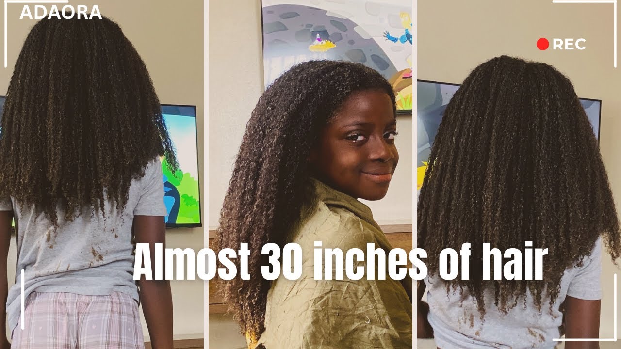We grew almost 30 inches of Hair doing this Routine!!