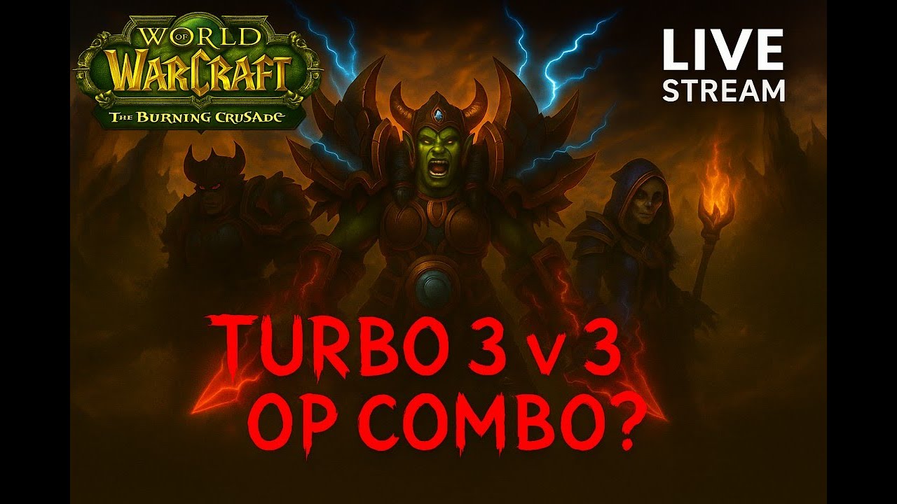 [LIVE] TBC Enhancement Turbo 3v3 Ownage - Warmane Onyxia
