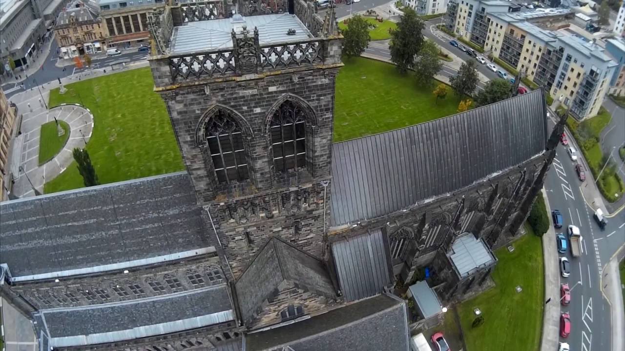 Amazing Drone Footage of Paisley Abbey