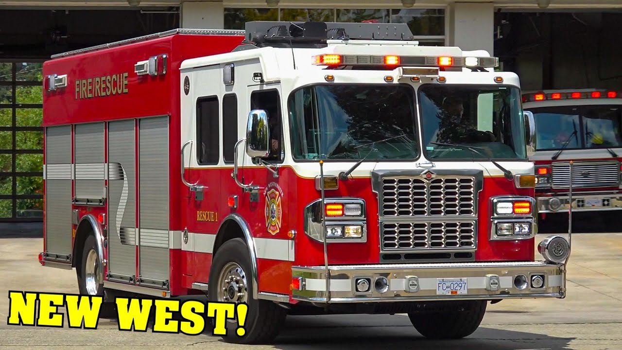 [NEW WESTMINSTER] - FIRE CALLS | Rescue 1, Engine 3, Engine 31 & Squad 1 NW Fire Rescue Responding
