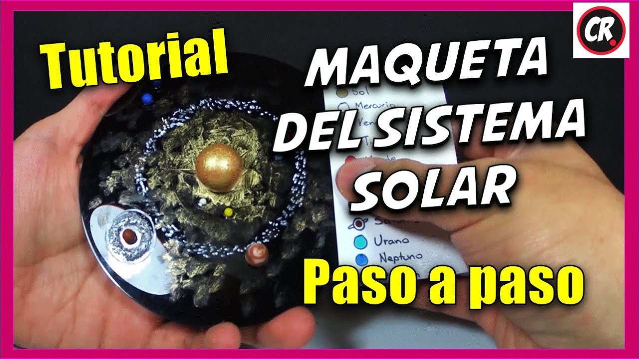 MAQUETA DEL SISTEMA SOLAR | Cómo hacerla paso a paso