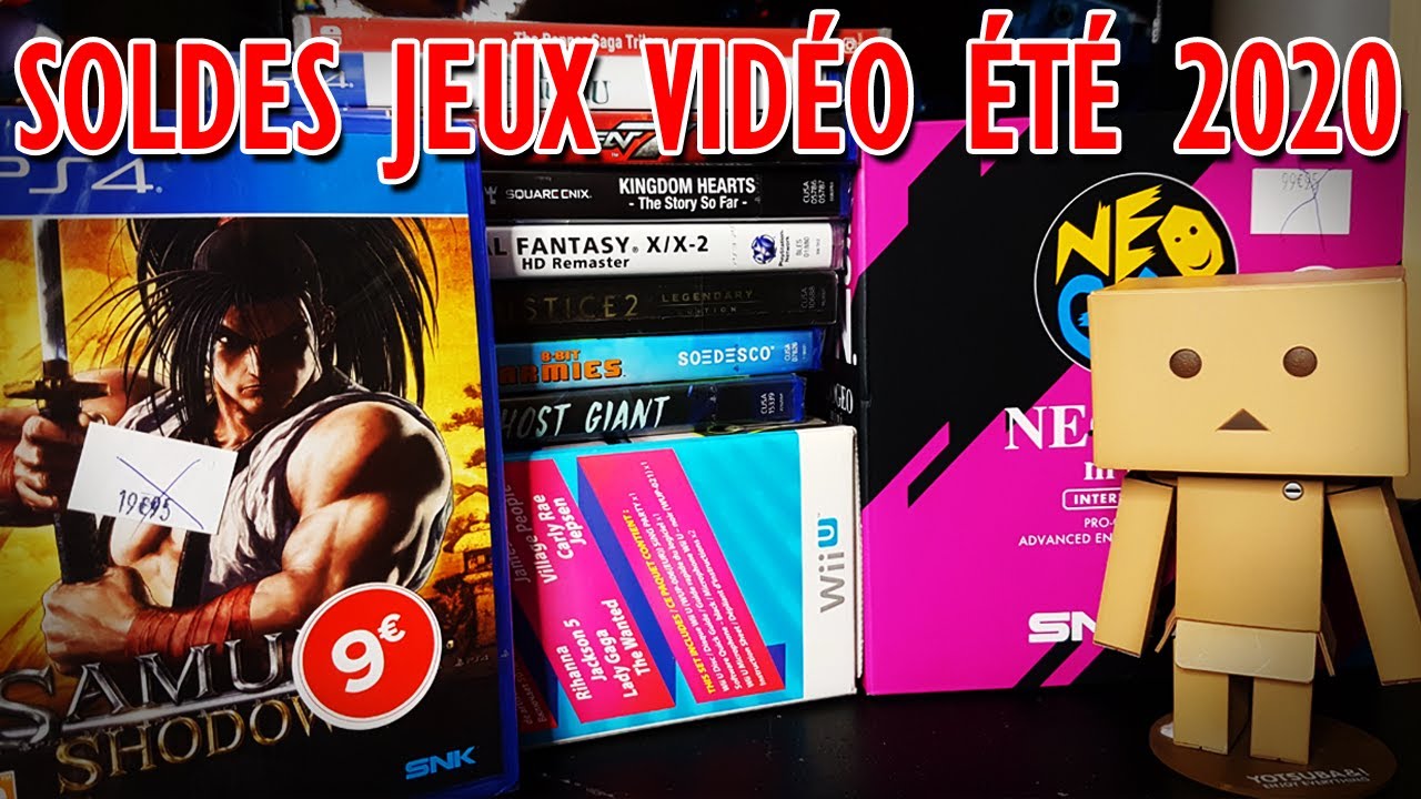 Soldes jeux vid&eacute;o &eacute;t&eacute; 2020, PS4, Switch, RPG, jeux de combat et autres