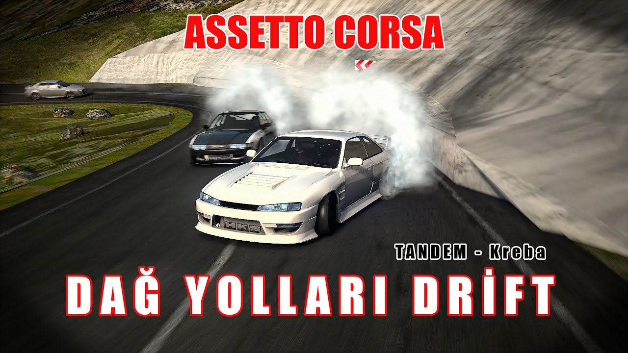 ❗️Dağ Yollarında Drift - Tandem❗️Assetto Corsa | Nissan S13 - S14  |
