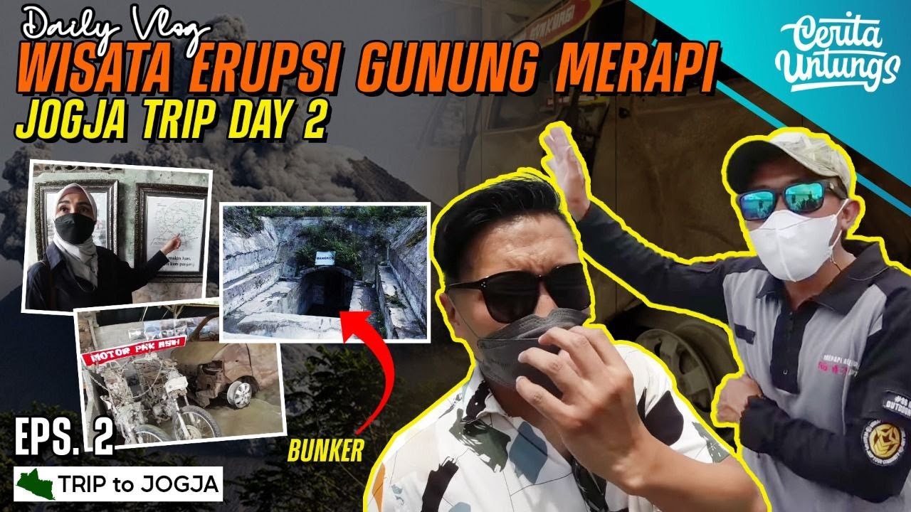Jeep Tour, Arie Untung dan Keluarga kunjungi rumah Mbah Marijan yang terkena Erupsi Gunung Merapi