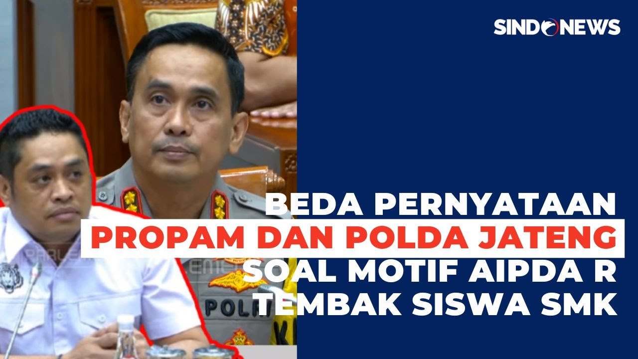 Propam Bantah Pernyataan Polda Jateng, Aipda Robig Dor Siswa SMK 4 Semarang: karena Kena Pepet