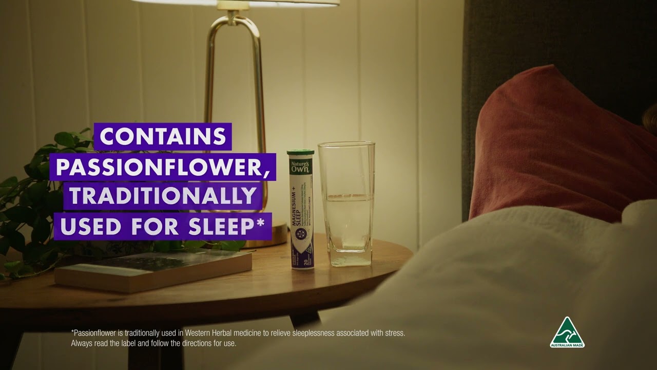 Magnesium + Sleep Effervescent | Nature's Own Australia