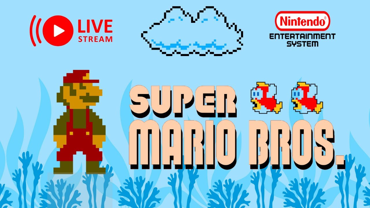 super mario bros livestream | Let's preserve the classics #mario #supermario #smb #retrogamer #mario