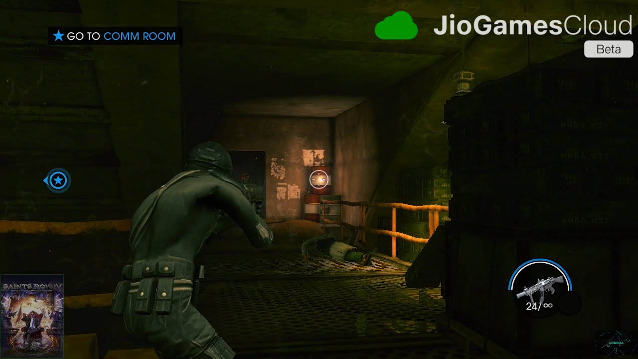 Saints Row 4: Game Of The Century Edition Gameplay | Jio Games Cloud Beta Gameplay - 1080pHD@16Mbps