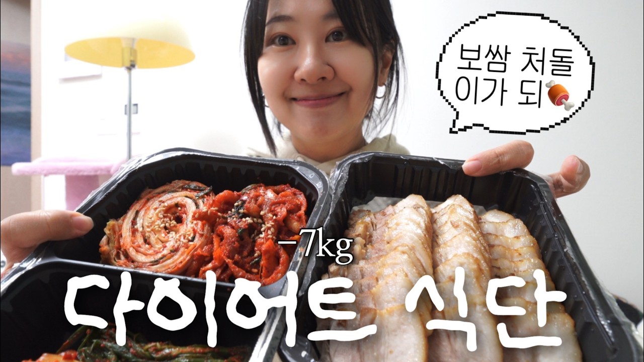 7kg 빼면서 먹은 식단