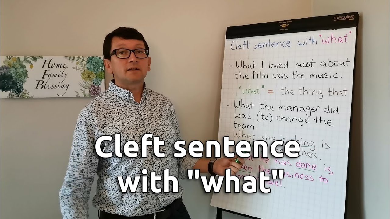 Cleft Sentences with «What» – Ударение в английском предложении 🚀