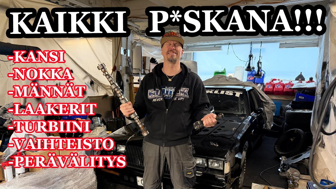 PURETTIIN BLACKLIST BUICK 2500hp TEKNIIKKA! | BLACKLIST BUICK