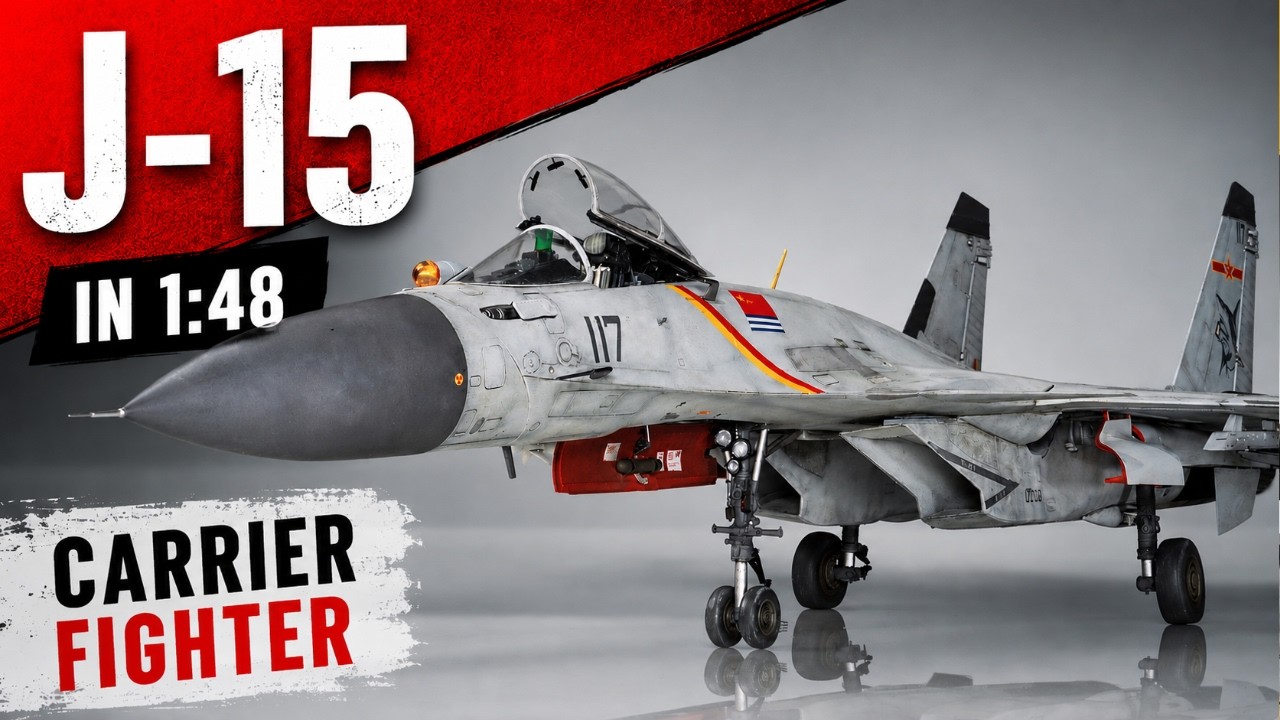 J-15 Flying Shark - Kinetic 1/48 - Scale Model Aircraft