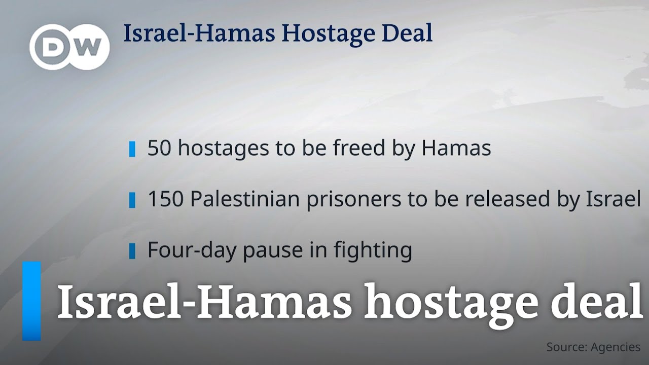 Israel announces hostage release deal with Hamas | DW News