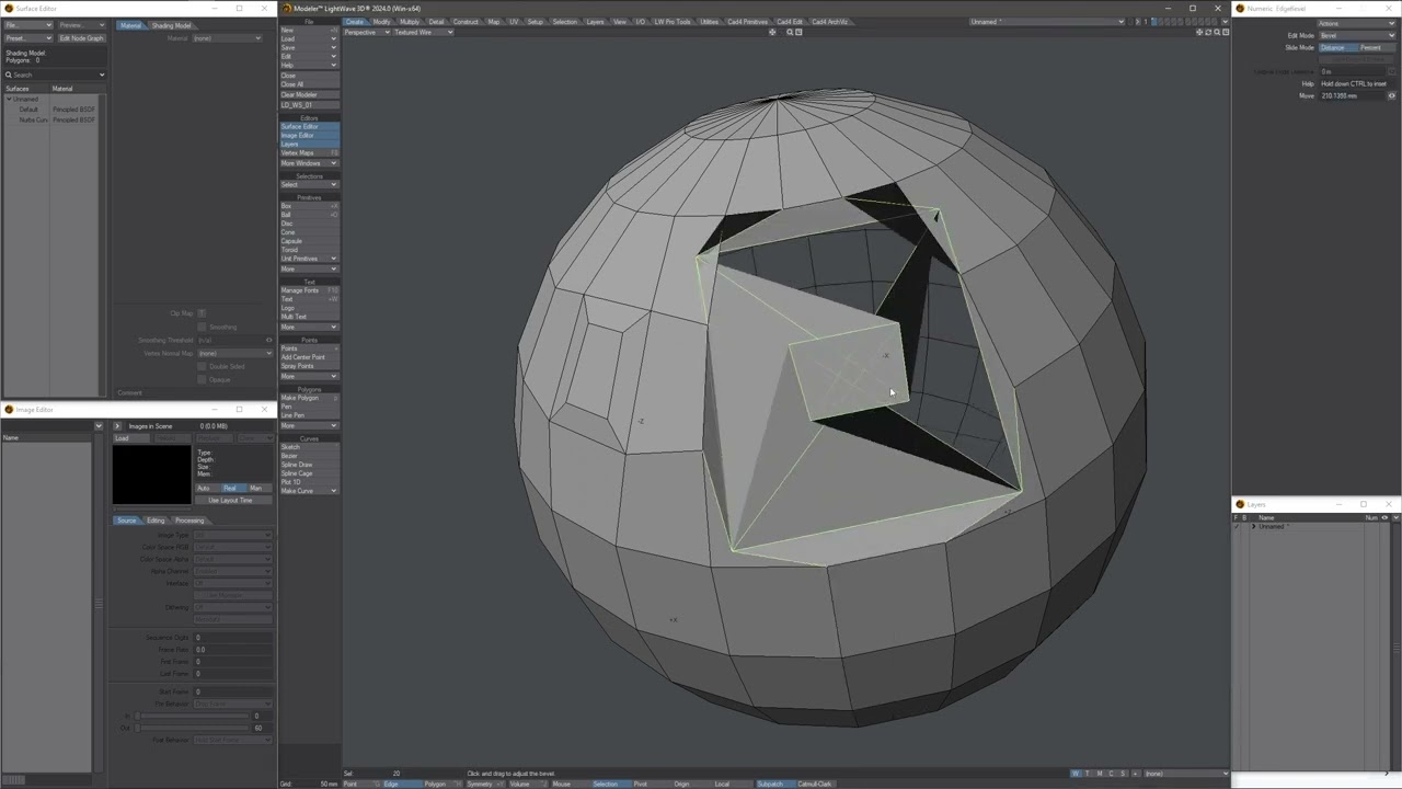 JunkGeo made with the new LW2024 Edge Bevel tool