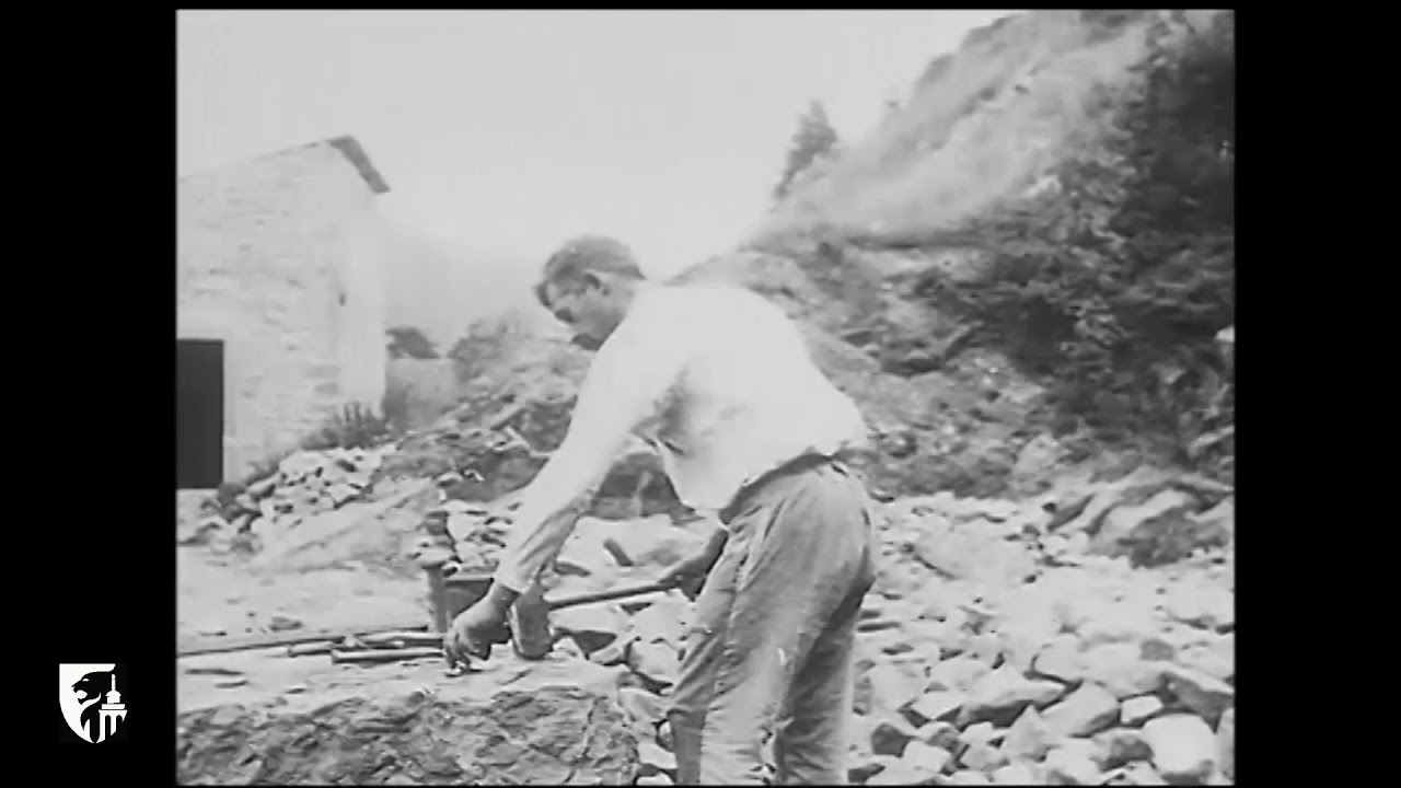 L'exploitation d'une carrière à Chanxhe (1924) - Enquête du Musée de la Vie wallonne