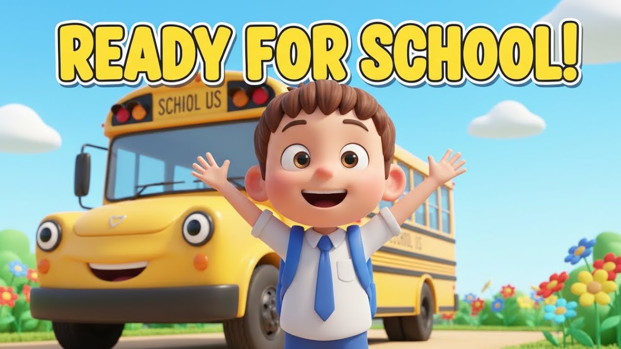 Back to School Morning Routine for Kids 🎒 Good Morning Song