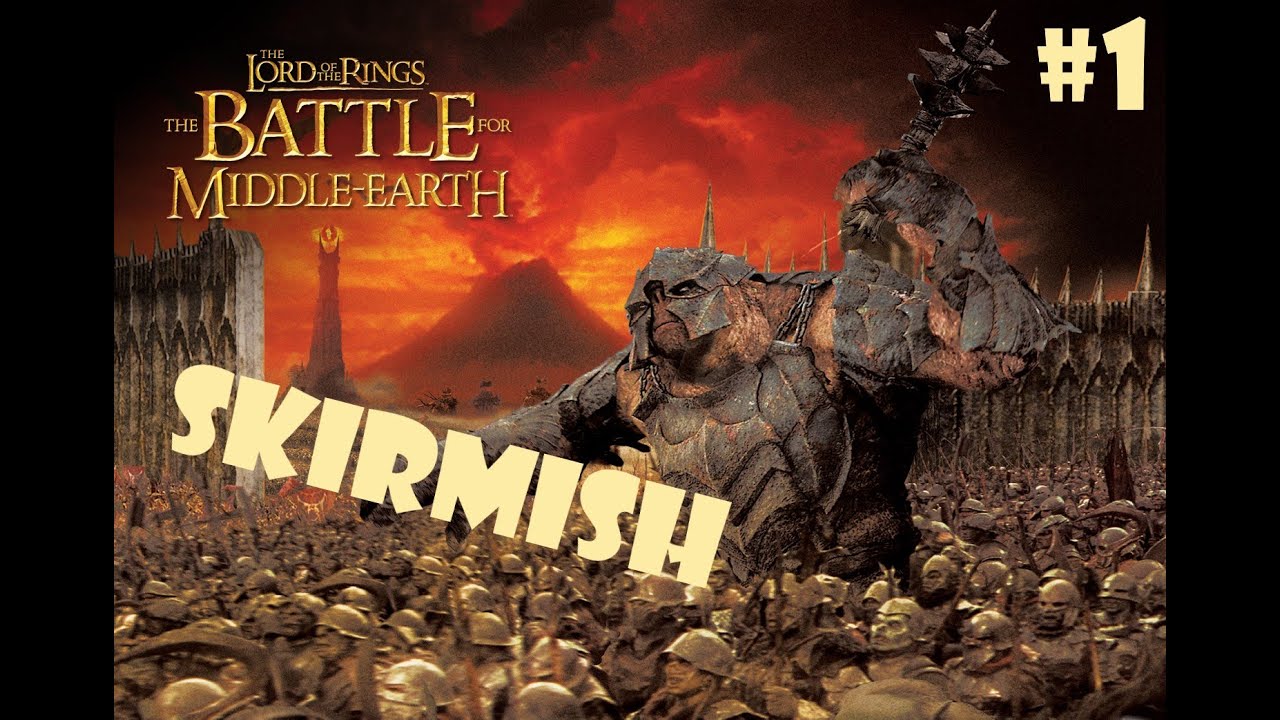 LOTR:The Battle for Middle-Earth - Skirmish (1vs1) - Fangorn Forest - Rohan(me) vs Isengard(Hard AI)