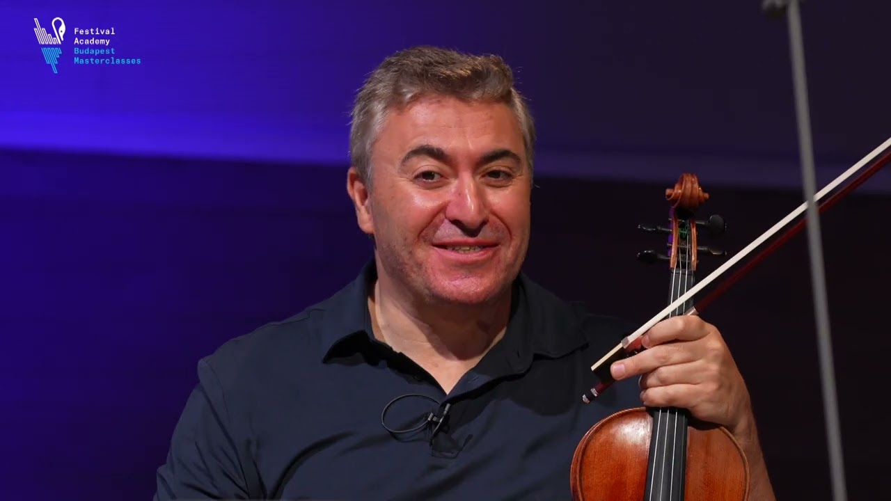 Festival Academy Budapest 2025- Maxim Vengerov unique masterclasses filmed 1080 25p