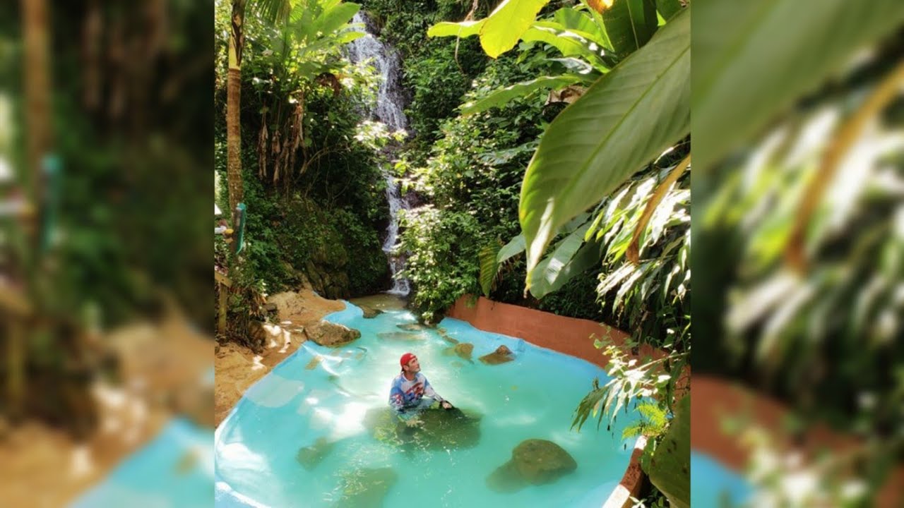 Pa' Quedarse ❤ Piscina Sin Fin del Campo 😍 un Lugar Magico Pa' Quedarse en Medio del Bosque..