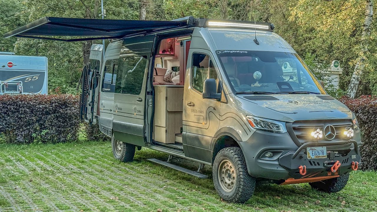 Автодом 4x4 на Mercedes-Benz Sprinter для кругосветного путешествия