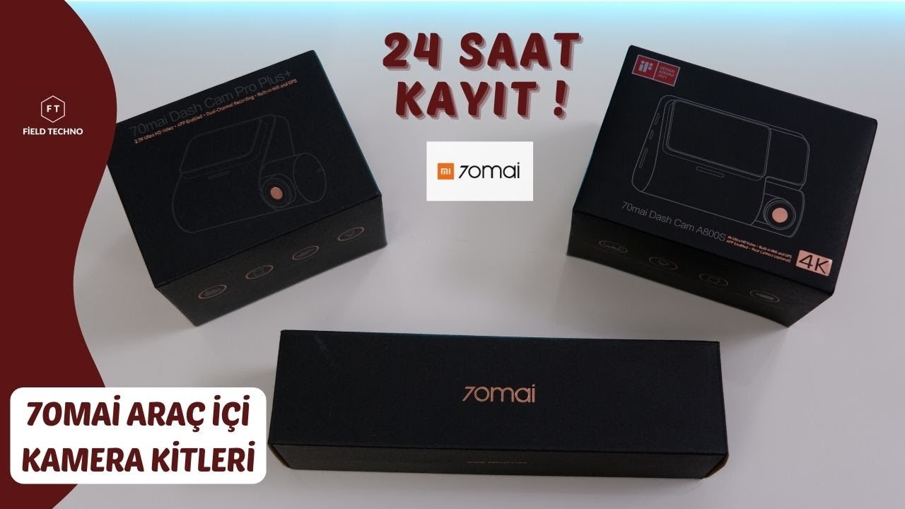 70mai Araç Kamera Kitleri: Sizin Güvenliğiniz İçin Yolda!