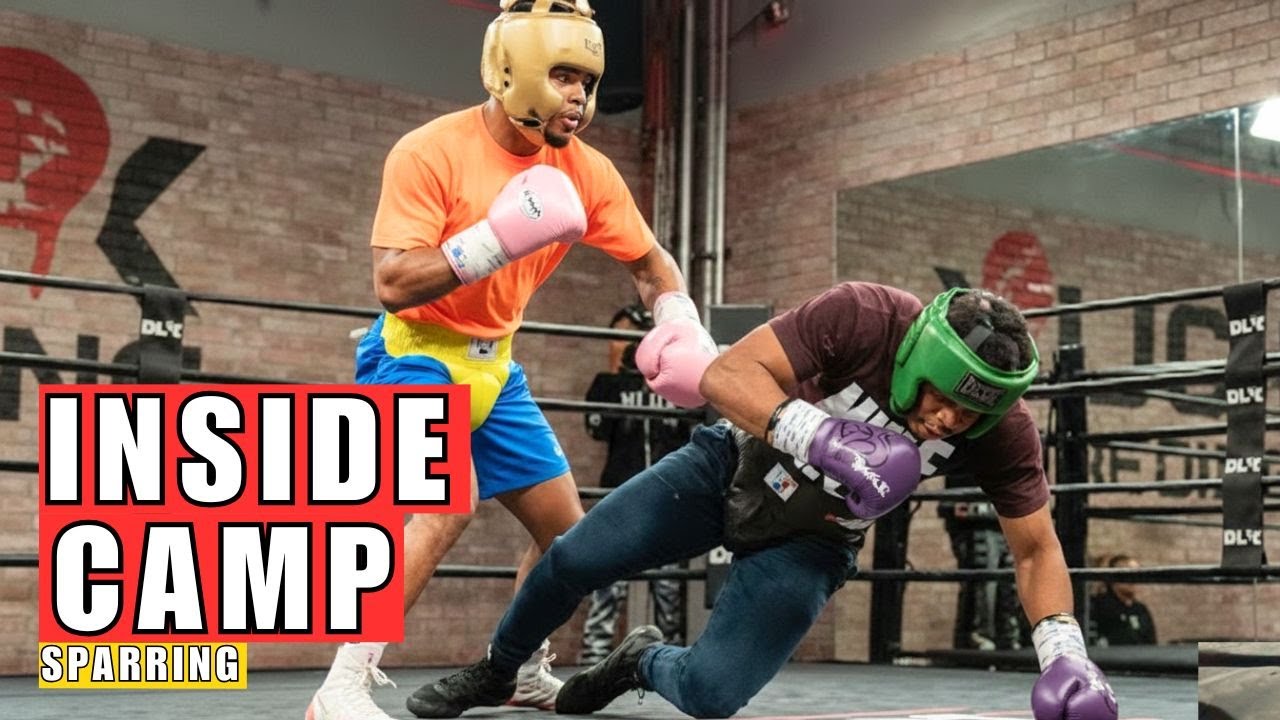 INSIDE CAMP: Shakur Stevenson DROPS Sparring Partner In TRAINING For Teofimo Lopez Fight