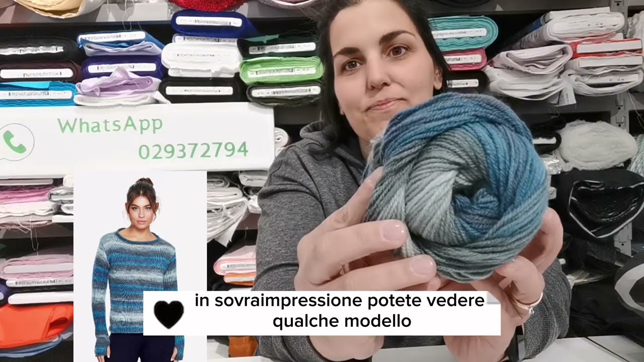 Filati DMC Brio, gomitoli di lana sfumata