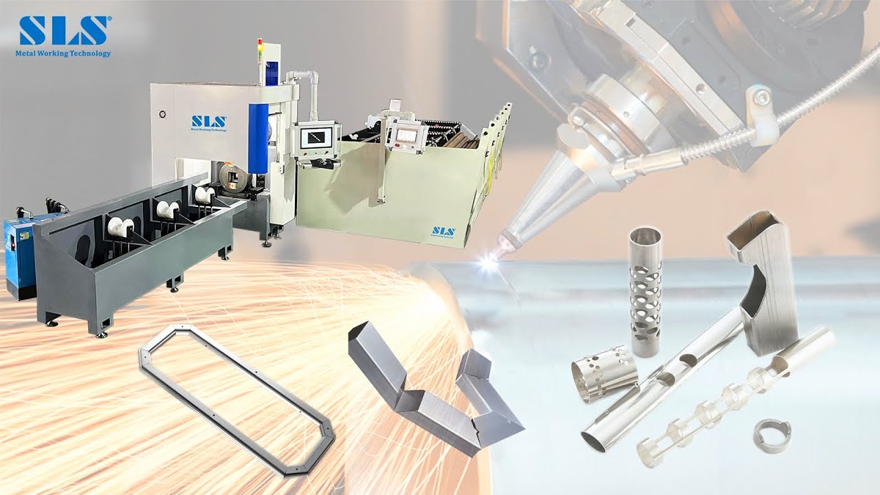 Máquina de corte por láser de tubos de metal con Sistema Automático de Carga y Alimentación