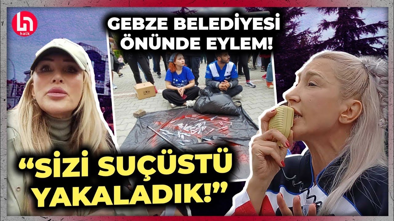 Hande Yener ve Seren Serengil'den protesto! 
