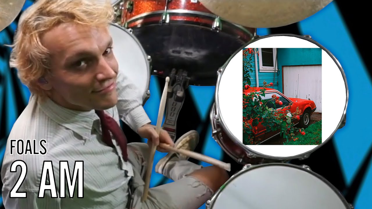 Foals - 2am | Office Drummer [First Time Hearing]