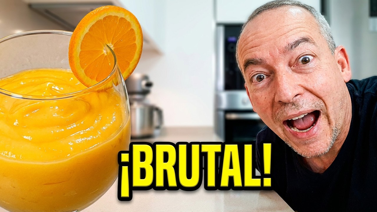 DELICIOSA CREMA DE NARANJA NATURAL