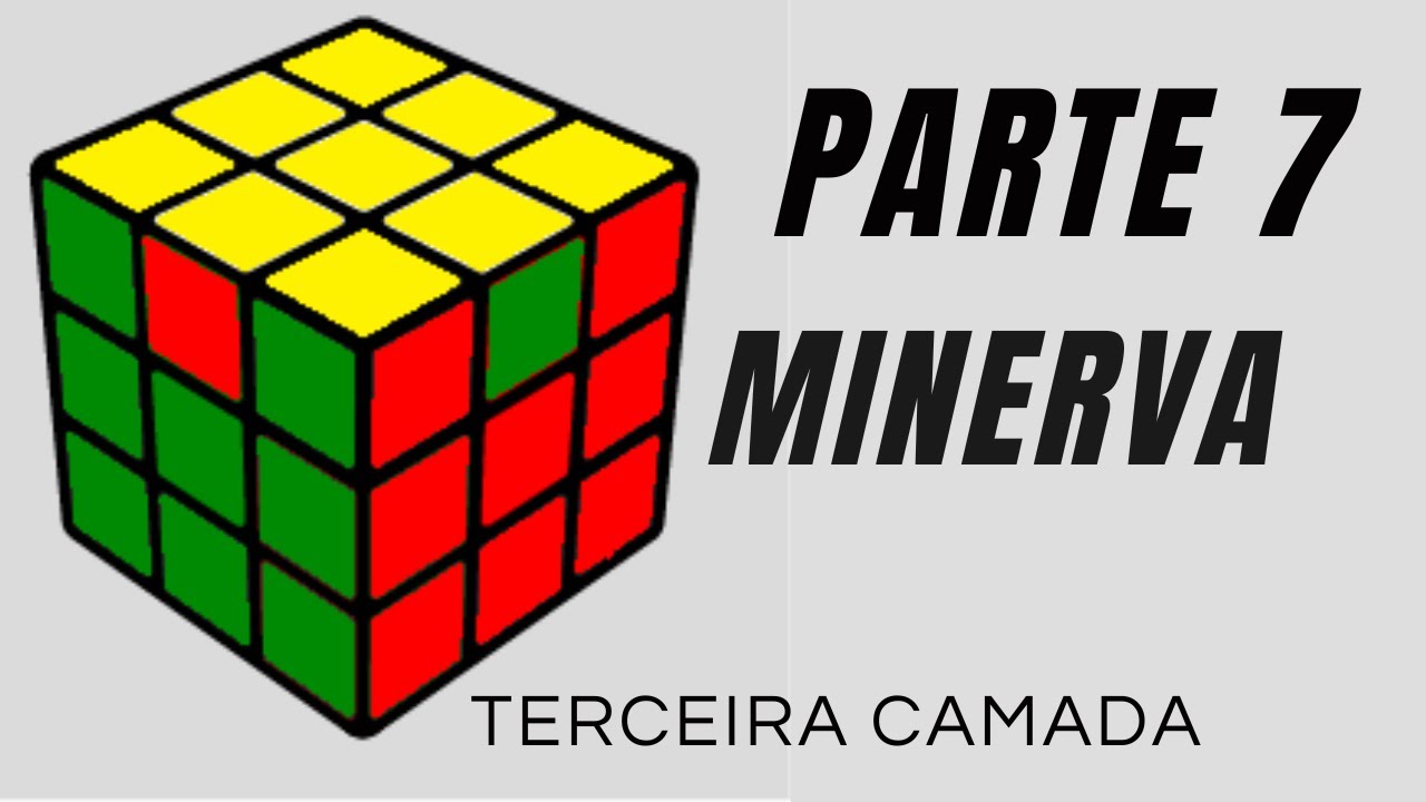 Como resolver CUBO MÁGICO 3X3 - Parte 7 - O ÚLTIMO ALGORITMO - MINERVA