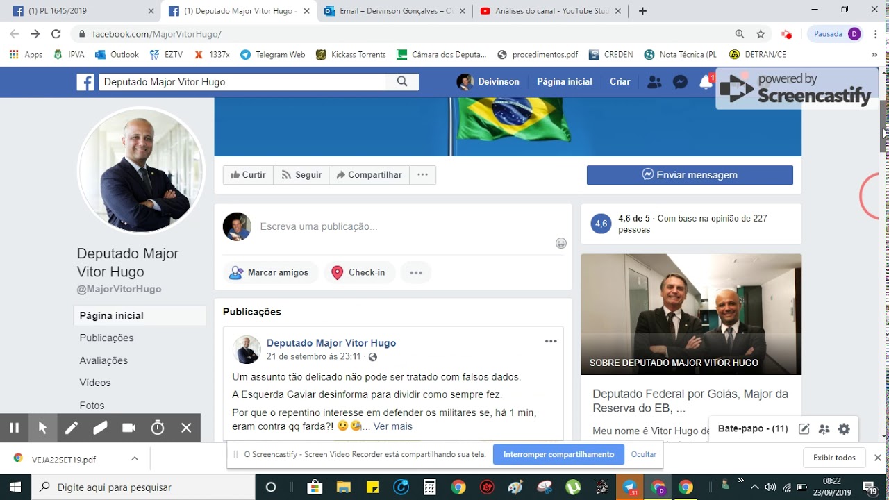 KrioK - PL 1645 - OMISS&Atilde;O do Maj Vitor Hugo